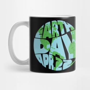 Earth Day 22th April Environmental Awareness Mug